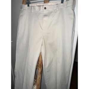 Brooks Brothers Chino Mens 35/34 Beige Advanced Clark Work Casual Pants